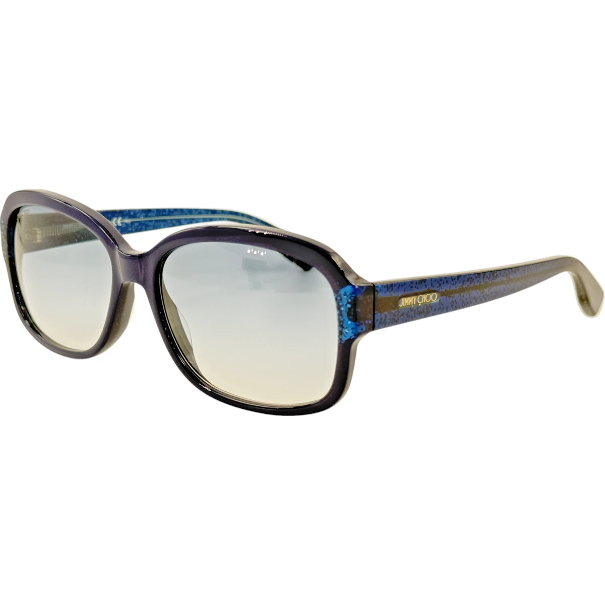 Jimmy Choo Blue Gray Sunglasses for Women for sale | eBay