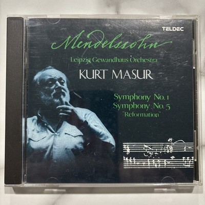 Mendelssohn Symphonies Nos. 1 & 5 Reformation (CD, 1990)
