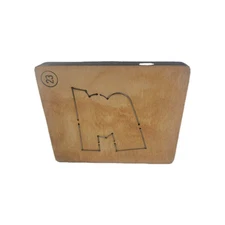 Accucut “Fun House M”  6"x5"  Alphabet Die.