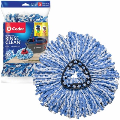 O-Cedar EasyWring RinseClean Spin Mop Microfiber Classic - 1 Count, Blue