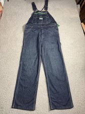 Liberty Bib Overalls Mens 34x30 Blue Denim Flex Work Utility Workwear Dungaree