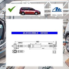 1x Ate Bremsschlauch VW TOURAN (1T1, 1T2) 2.0 TDI