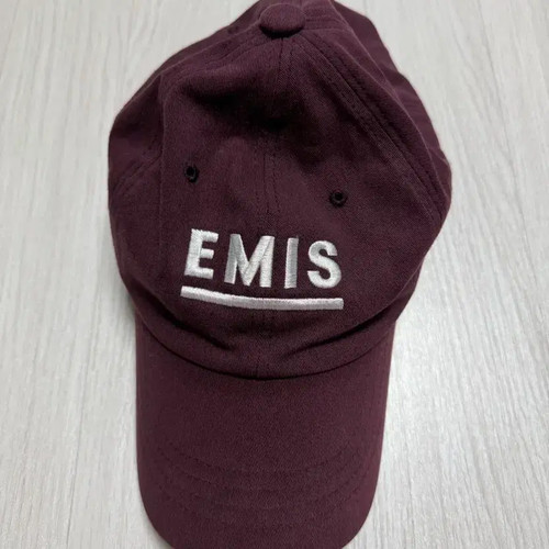 Emis Burgundy Cap, Used but Good Condition