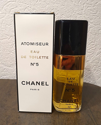 CHANEL Paris N°5 Eau de Toilette Spray Atomiseur 92°, 100 ml Vintage