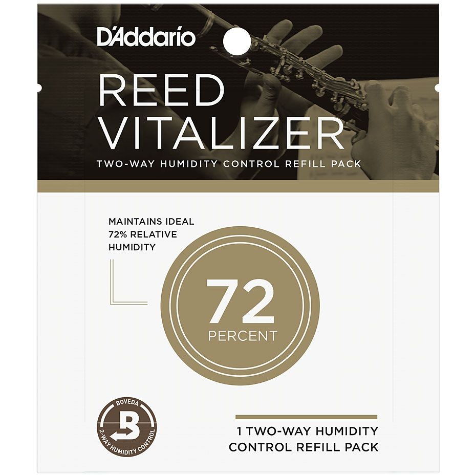 Blattetui DAddario Reed Vitalizer 72 шт в упаковке для пополнения запасов 1890₽