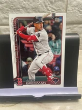 2025 Topps Flagship Collection 2 - Companion Card CTC-25 Alex Bregman SP Red Sox