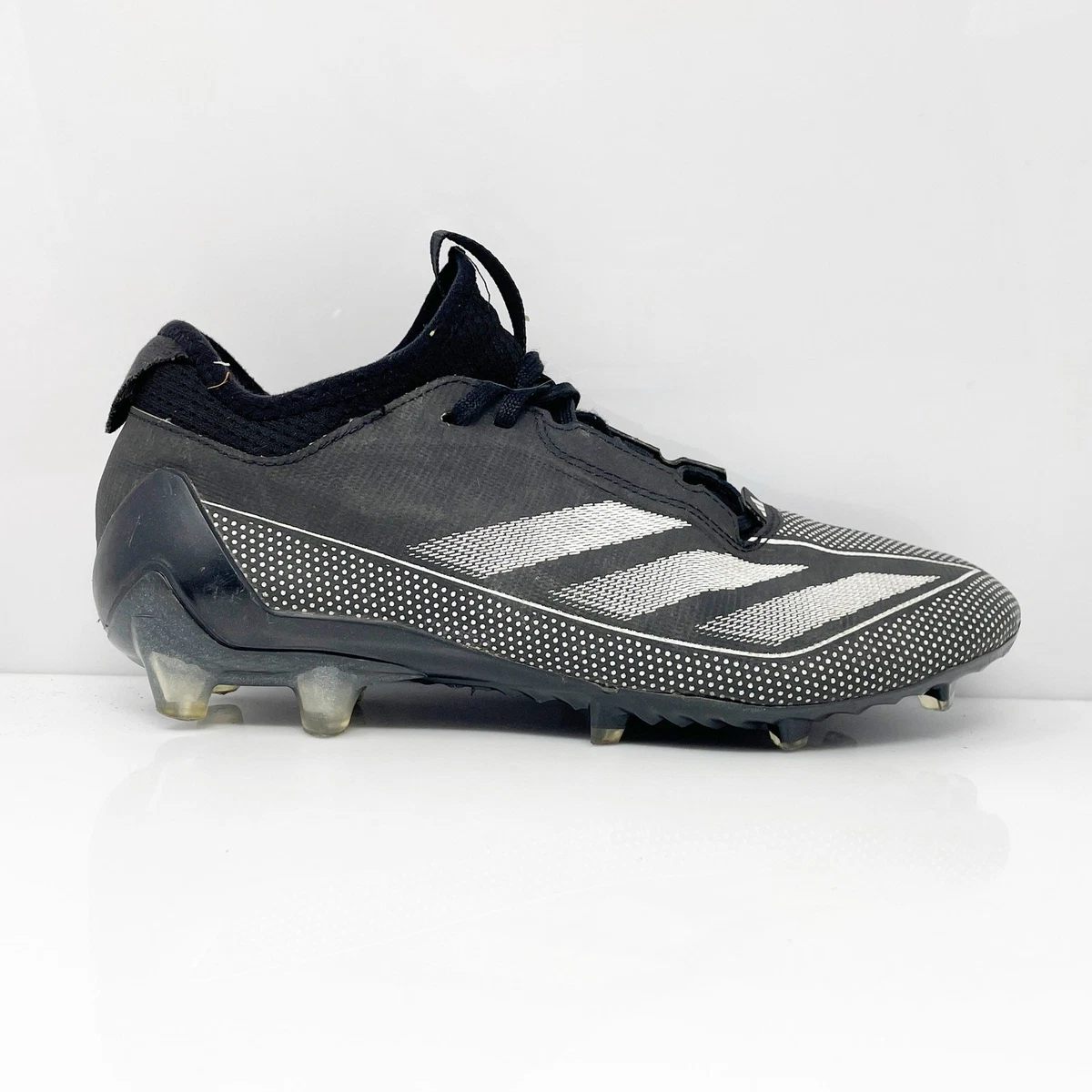 Adidas Adizero Electric.1 IF2426 Black White Football Cleats Men’s Size 8 New adidas Adizero Electric Football Cleat | Hibbett main image 3