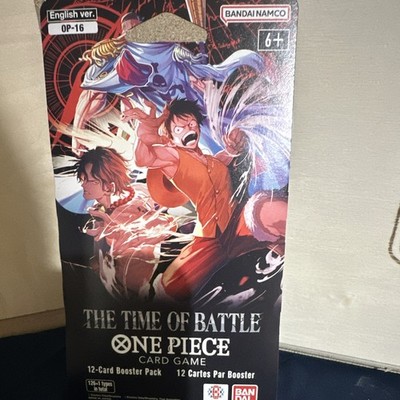 One Piece Card Game OP-16 Time of Battle English 12-Card Pack