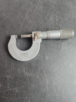 Vintage NSK Japan 0-1  Outside Micrometer .0001''