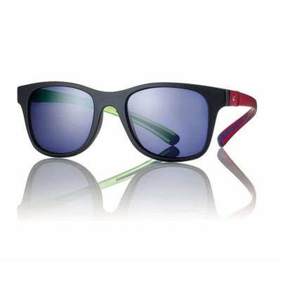Sunglasses CentroStyle Kids S0117 322 012 Black red green mat 47 18 145