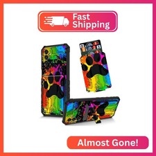 Dikoer for Samsung Galaxy S23 Ultra 6.8" Kickstand Case with Card Holder, Dual L