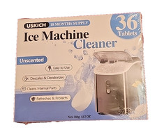 Ice Machine Cleaner 36 Tablets Descales  Deodorizes 18 Month Supply NEW 