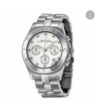 Marc by Marc Jacobs MBM3100 Silver Chronograph Stainless Steel Watch Women’s