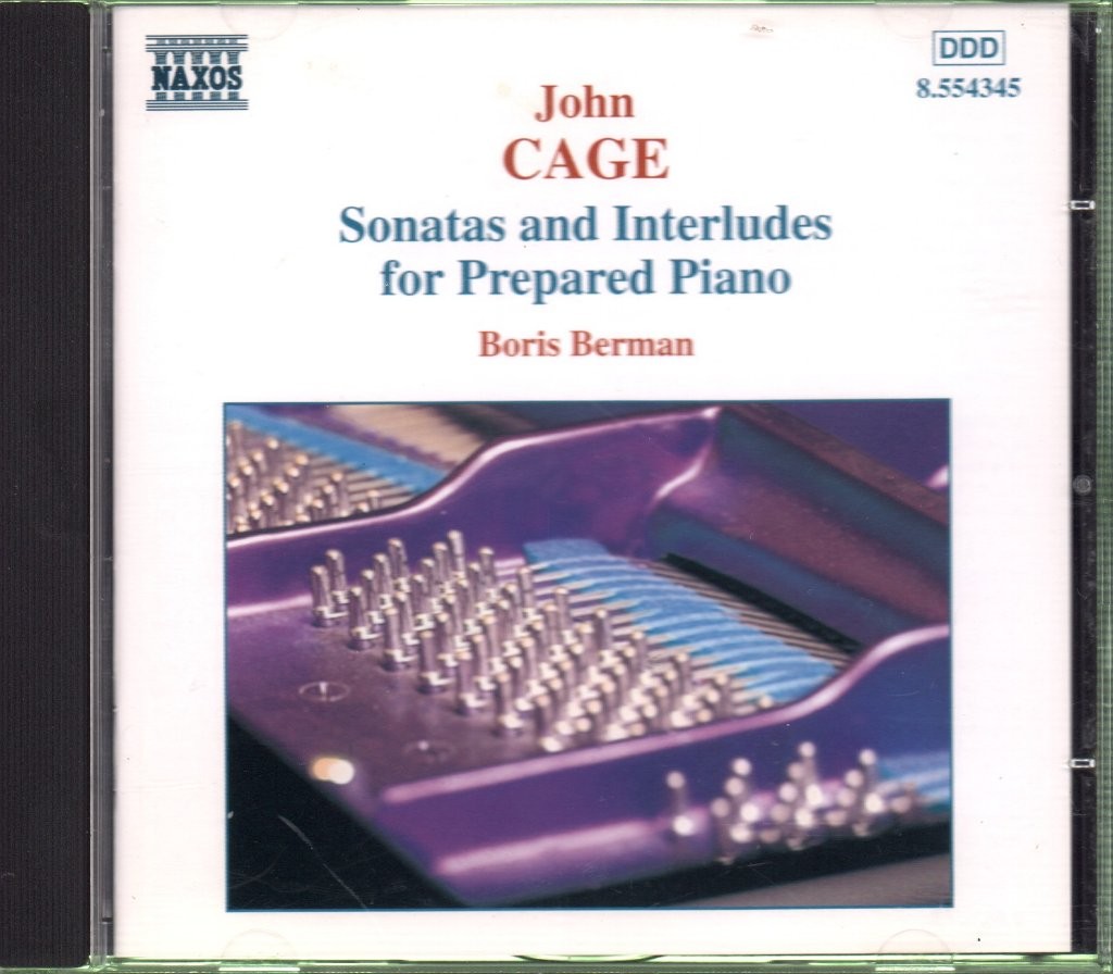 8554345 Boris Berman John Cage - Sonatas and Interludes For Prepared Piano CD