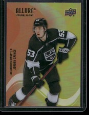 2022-23 Upper Deck Allure #SF-73 Jordan Spence Color Flow Orange-Yellow