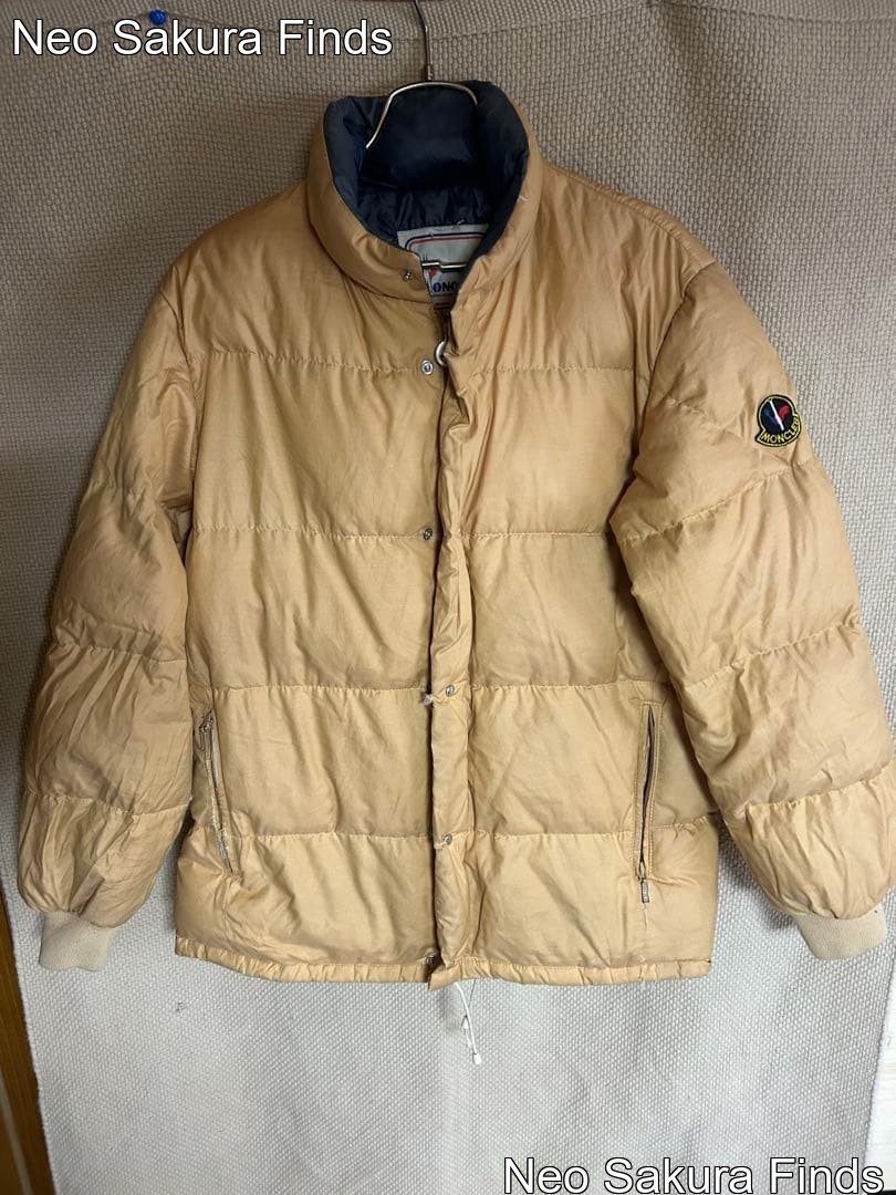 MONCLER Ski Wear Patch Down Jacket Men Vintage 90… - image 1