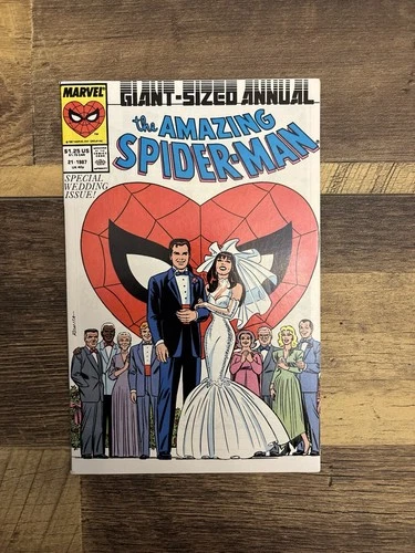 Amazing Spider-Man Annual #21 (Marvel, 1987) Marriage of Peter & MJ | VF+