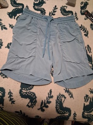 Lululemon Current State Board Shorts Mens Large Light Blue Swim Trunks Pockets