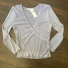 Anthropologie Truly Madly Deeply V-Neck Top