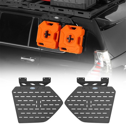 2Pcs Rear Window Exterior Storage Molle Panel Steel fit 2010-2023 Lexus GX460