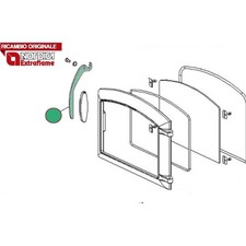 LA NORDICA - 1129315 - Maniglia nera ISOTTA ISETTA GIULIETTA