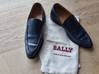 Bally Suisse Leder  Loafer Halbschuhe  Gr. 43,5  UK 9,5 US 10,5 TOP