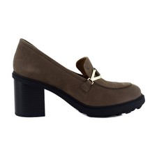 Vionic Tiburon Womens Loafers Slip-ons Driftwood
