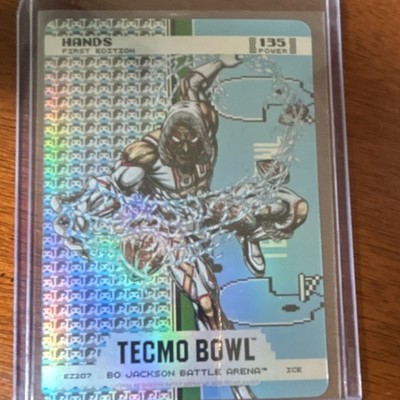 Hit Parade Tecmo Bowl Football - Bo Jackson 1st Edition Ice #135 Hands