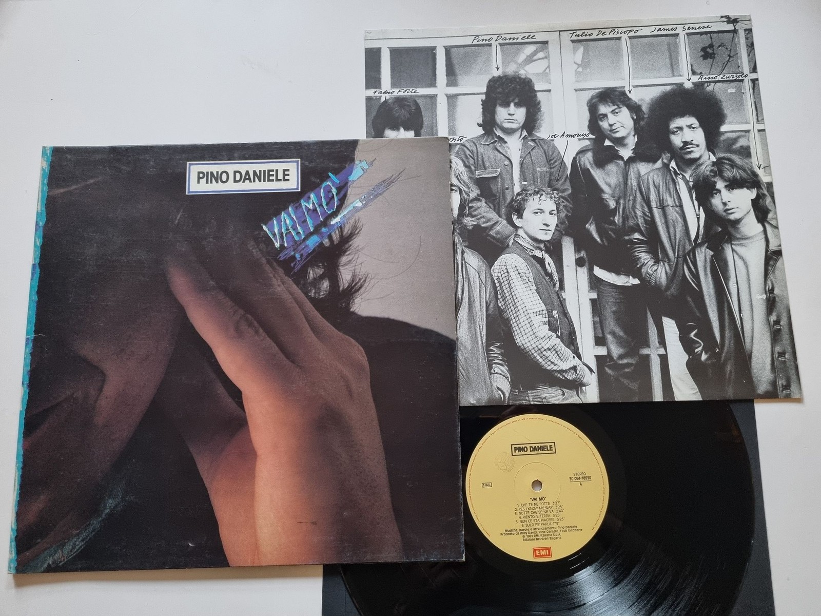 Pino Daniele - Vai Mò Vinyl LP Italy/ READ FOR CONDITION!