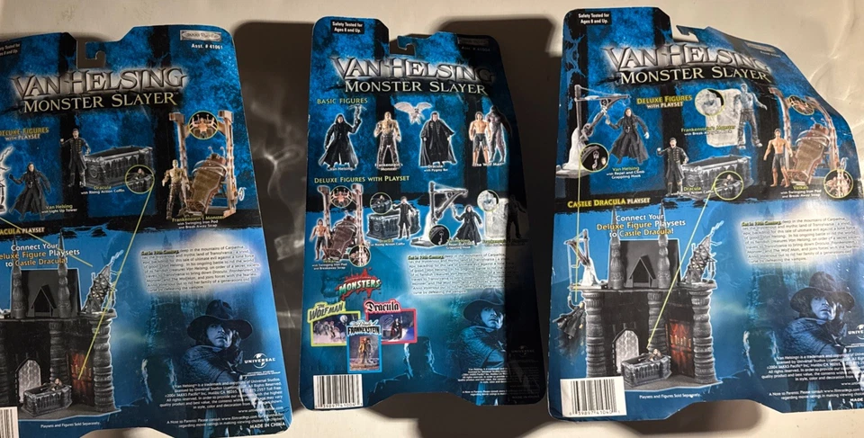 Lote de 3 Van Helsing Frankenstein Monster Jakks Pacific Foto 2 de 4