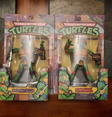 TMNT Teenage Mutant Ninja Turtles Classic Collection Figures Set of 2 Playmates