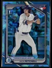 2024 Bowman Draft Sapphire Edition #BDC-114 Nick Mitchell 1st A6
