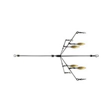 GEECRACH Stealth Five Gold Alabama Rig for Bass Fishing, Used