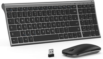 seenda WGJP-031B Tastatur Maus Set Kabellos, Wiederaufl