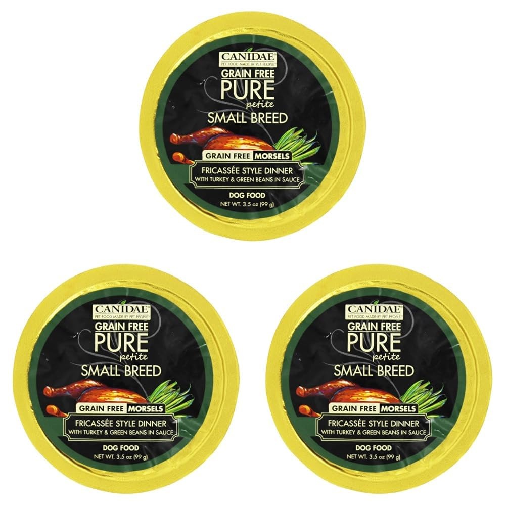 S - Grain Free Pure Wet Dog Food Petite 3.5 Ounce (pack Of 3)