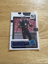 2022 Panini Donruss Football Pierre Strong JR. Base Rated Rookie #341