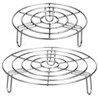 2 Stück Dampfständer Dampfständer Schnellkochtopf Dampfständer