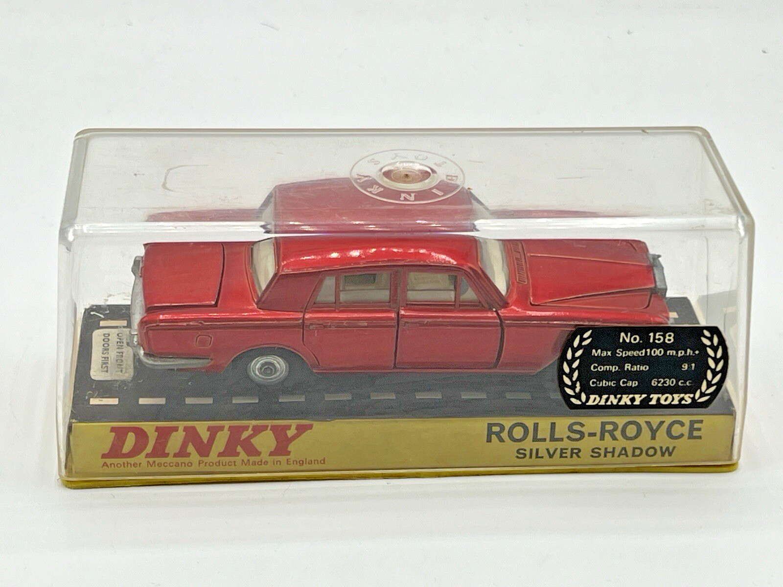 Dinky 158, Rolls Royce Silver Shadow - Free Price Guide & Review