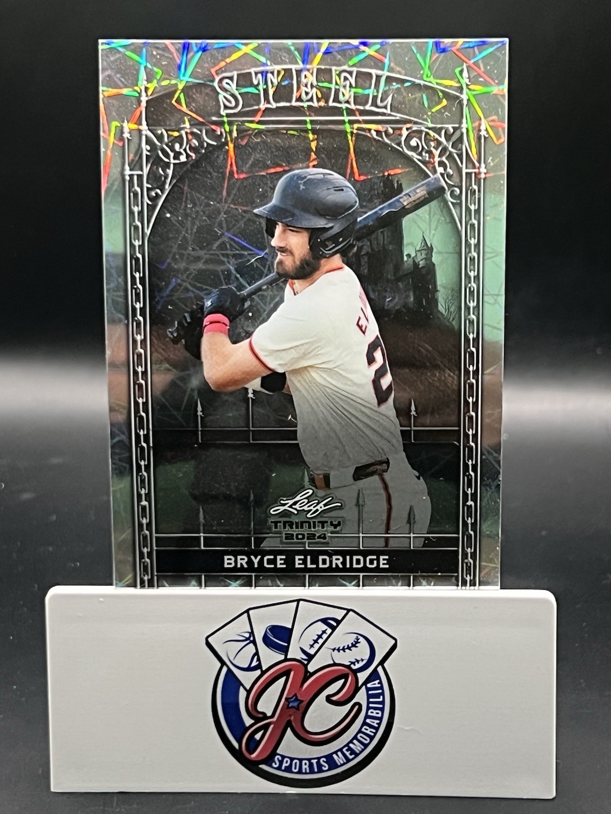 2024 Leaf Trinity Mega Box - Steel - BRYCE ELDRIDGE -  #S-11...