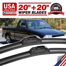 20"&20" Front Bracketless Windshield Wiper Blades FOR Ford F-150 F-250 2000-2009