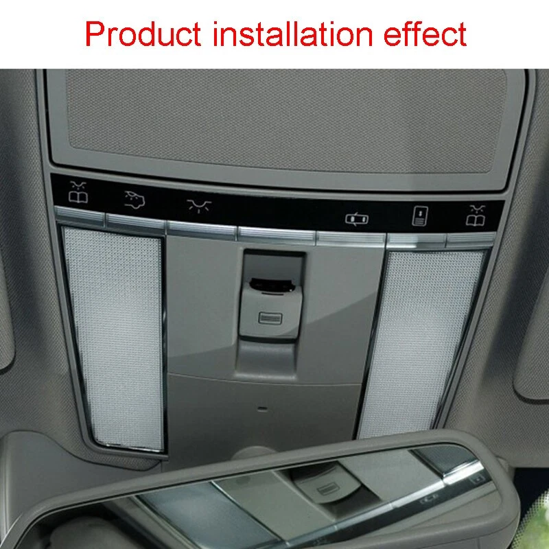 For Mercedes Benz S-CLASS W221 Car inside sunroof Window Switch Button decals , Foto 2 de 3