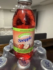 LIMITED EDITION** 2025 SNAPPLE GLASS BOTTLES Apple16 FL OZ 12 Pack Sealed