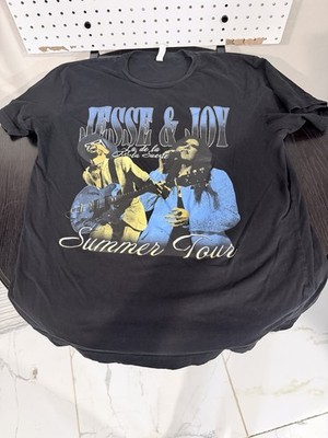 Jesse & Joy 2023 Summer Tour Shirt La De La mala suerte Mexican Pop Duo Sz L