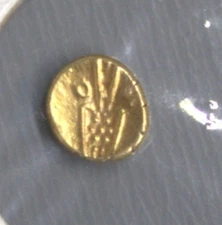 1785-1792 Dutch India Gold Fanam Superb Condition