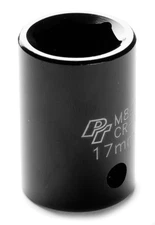 PERFORMANCE TOOL 1/2" Dr 17mm 6pt Impact Sock WILM827