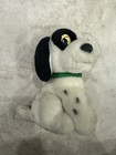 Vintage 1990s Disney 101 Dalmatians Patch Plush Stuffed Green Collar Collectible — photo 3