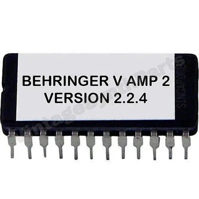 Behringer V-Amp v1 Bis v2 Firmware Update 2.2.4 Aktuell OS Eprom IC ROM