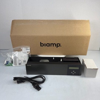 Biamp Cambridge Qt X 600 Sound Masking Processor   NEW OPEN BOX