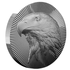 Scottsdale Stacker 2 oz .999 Silver Round Eagle ✅ ULTRA HIGH RELEIF
