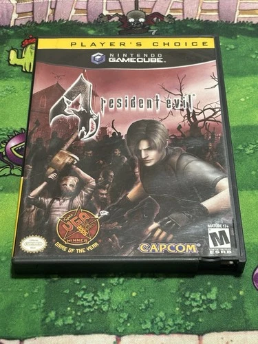 Resident Evil 4 Nintendo GameCube 2005, Players Choice, 2-Disc CIB, Tested